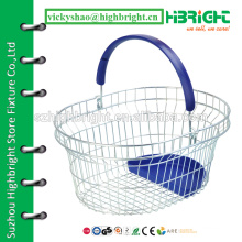 supermarket shopping basket suppliers,handmade wire basket,round wire basket